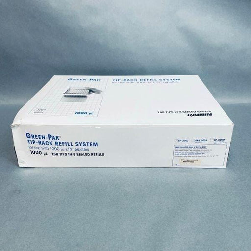 Rainin Pipette Tips 1000 ul GP-L1000 Green-Pak 7 Refill Racks of 96 Tips Each Pipets & Pipette Tips Rainin