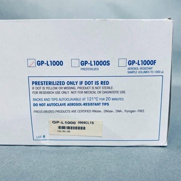 Rainin Pipette Tips 1000 ul GP-L1000 Green-Pak 7 Refill Racks of 96 Tips Each Pipets & Pipette Tips Rainin