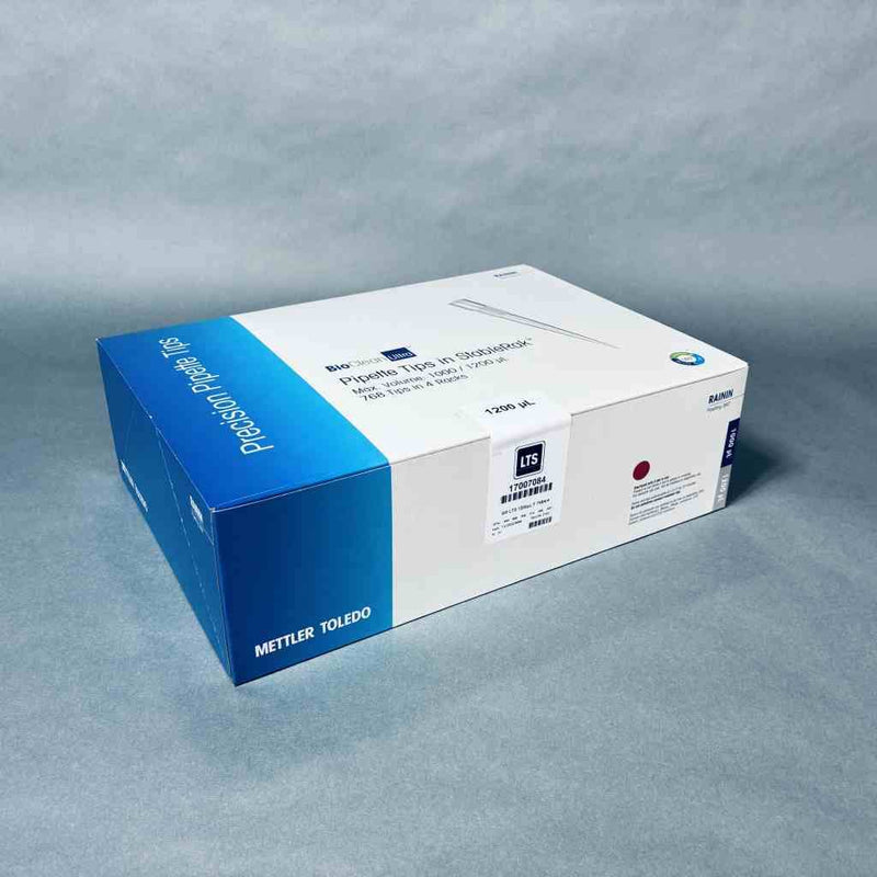 Rainin Pipette Tips 1200 ul LTS Filter Sterile Individually Sealed Double Racks with 192 Tips Pipets & Pipette Tips Rainin