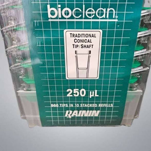 Rainin Pipette Tips 250 ul Pack of 20 Racks with 96 Tips Each Pipettes & Pipette Tips Rainin