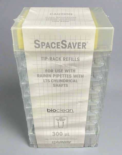 Rainin Pipette Tips 300 ul LTS Space Saver 8 Racks Pipets & Pipette Tips Rainin