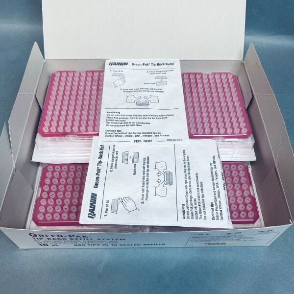 Rainin Pipette Tips GP-10 UNV 10 ul 9 Refill Racks of 96 Tips Each Pipets & Pipette Tips Rainin