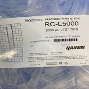 Rainin Pipette Tips LTS Bioclean 5000 ul 4 Packs with 250 Tips Each Pipettes & Pipette Tips Rainin