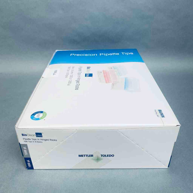 Rainin Pipette Tips RT LTS 1000 ul Case of 8 Racks of 96 Pipet Tips Each Pipets & Pipette Tips Rainin