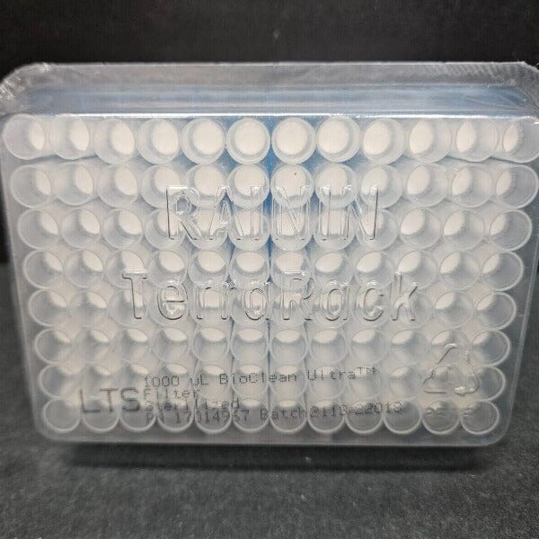 Rainin Pipette Tips TerraRack Filtered 1000 ul 5 Racks with 96 Tips Each Pipettes & Pipette Tips Rainin