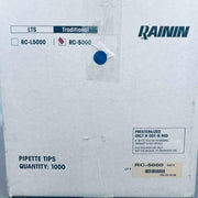 Rainin RC-5000 Pipette Tips 5000 ul Universal Fit Total of 750 Tips Pipets & Pipette Tips Rainin