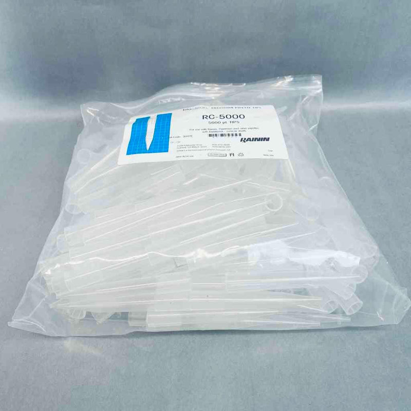 Rainin RC-5000 Pipette Tips 5000 ul Universal Fit Total of 750 Tips Pipets & Pipette Tips Rainin