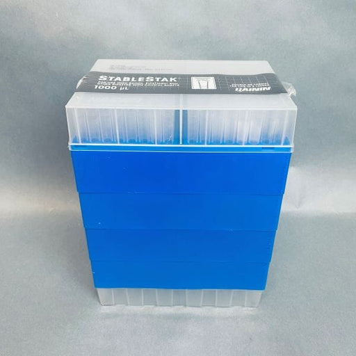 Rainin StableStak Pipette Tips 1000 ul 4 Double-96 Racks - Total of 768 Tips Pipets & Pipette Tips Rainin