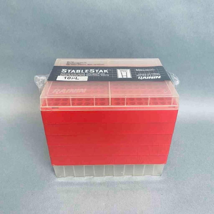 Rainin StableStak Pipette Tips Sterile 10 ul Case of 5 Packs of 960 Tips Each Pipets & Pipette Tips Rainin