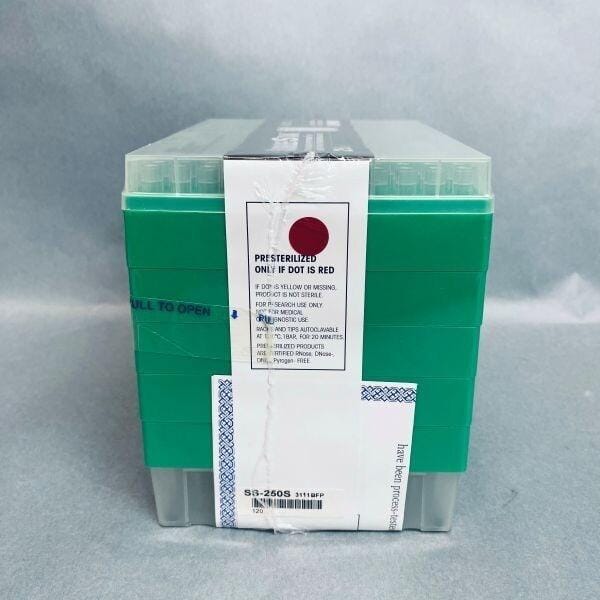 Rainin StableStak Pipette Tips Sterile 250 ul Case of 5 Packs of 960 Tips Each Pipets & Pipette Tips Rainin