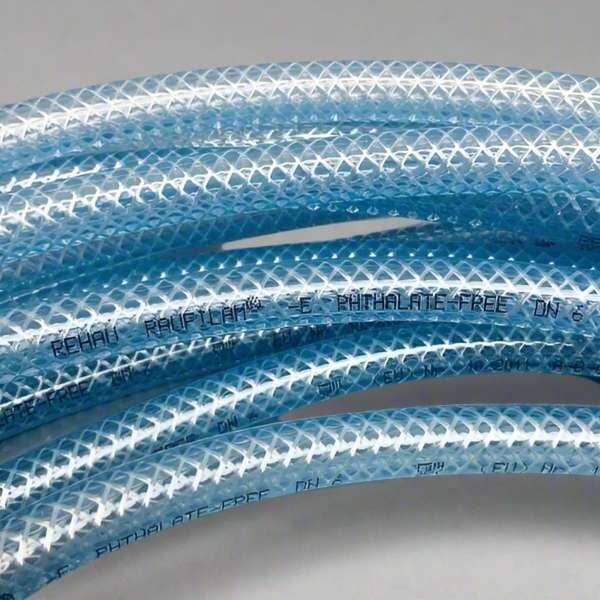 Rehau Raufilam-E Reinforced PVC Hose 6 mm ID 12 mm OD Total of 40 ft Hose & Tubing Rehau