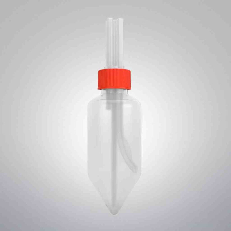 Repligen Conical Bottom Bottle 250 ml with 4 Port Cap 2 Bottles Jars & Reagent Bottles Repligen