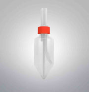 Repligen Conical Bottom Bottle 250 ml with 4 Port Cap 2 Bottles Jars & Reagent Bottles Repligen