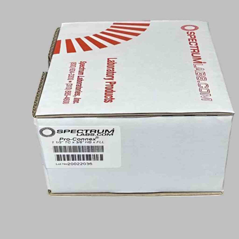 Repligen KrossFlo Fitting 1.5 in Sanitary to 3/8" 90 deg Hose Barb Lot of 6 Filters Repligen