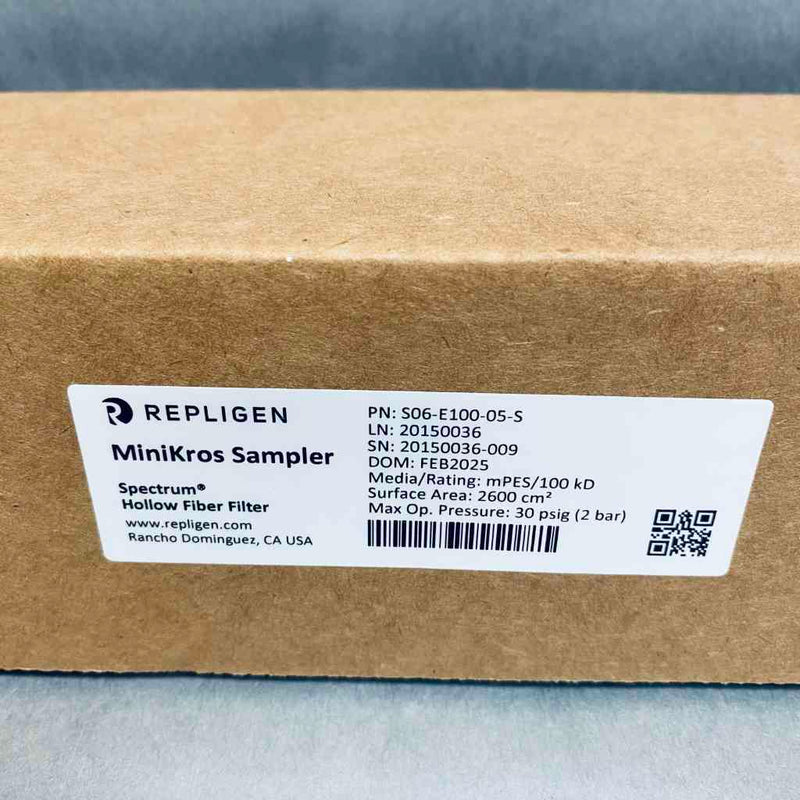 Repligen MiniKros Sampler Spectrum Hollow Fiber Filter 100 kDa 2600 cm2 Filters Repligen