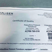 Repligen Pressure Transducer Polysulfone Pack of 3 Transducers LC/MS/GC Repligen