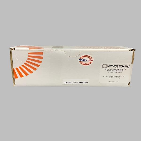 Repligen Process Reservoir 3 Dip Tubes 50 mL Conical Bottom ACBT-050-C1N Lab Consumables::Reservoirs Repligen