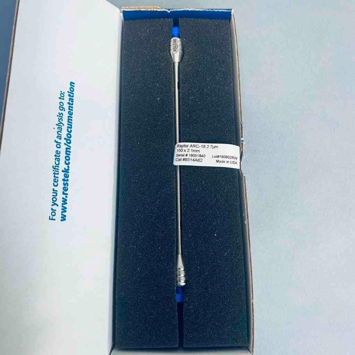 Restek Column ARC-18 2.7 um 150 x 2.1 mm Chromatography Columns & Reservoirs Restek