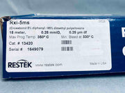 Restek GC Column Rxi-5ms Capillary Column 15 m Fused Silica Chromatography Columns & Reservoirs Restek