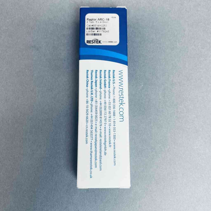 Restek Guard Column Raptor ARC-18 EXP 2.7 um 5 x 4.6 mm Pack of 4 Chromatography Columns & Reservoirs Restek