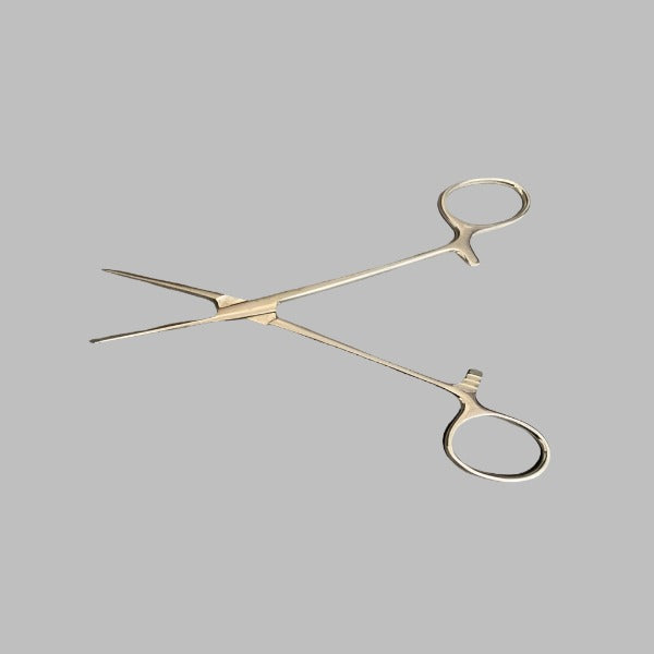 Roboz RS-7130 Kelly Forceps 5.5 in. Straight 1.5 mm Tips 23 mm Jaw Length Lab Equipment::Other Lab Equipment Roboz