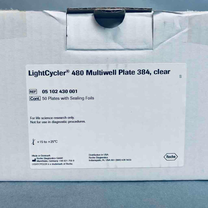 Roche Microplate 384 Well LightCycler 480 Lot of 40 Plates Petri Dishes/Culture Plates Roche