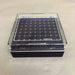 RPI Freezer Storage Boxes CryoFreeze Vented Blue 81 Tube Capacity Set of 8 Tube Racks RPI