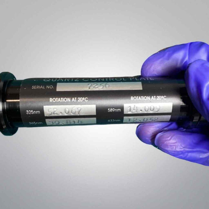 Rudolph Quartz Control Plate Calibration Standard Spectrometers & Spectrophotometers Rudolph