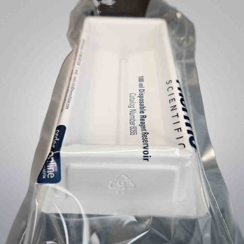 Depósitos de reactivos Thermo Scientific 8086 de 100 ml, lote de 45, sellados individualmente