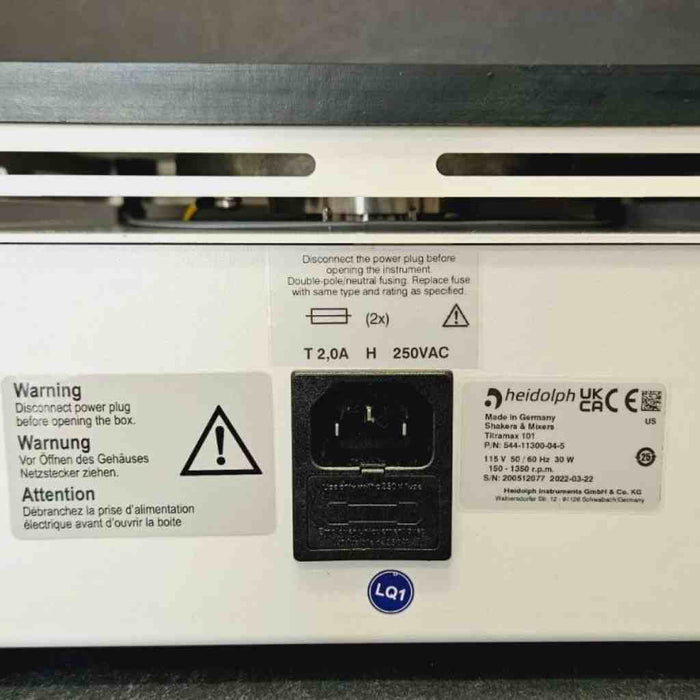 Heidolph Titramax 101 Orbital Microplate Shaker - 4 Plate Capacity