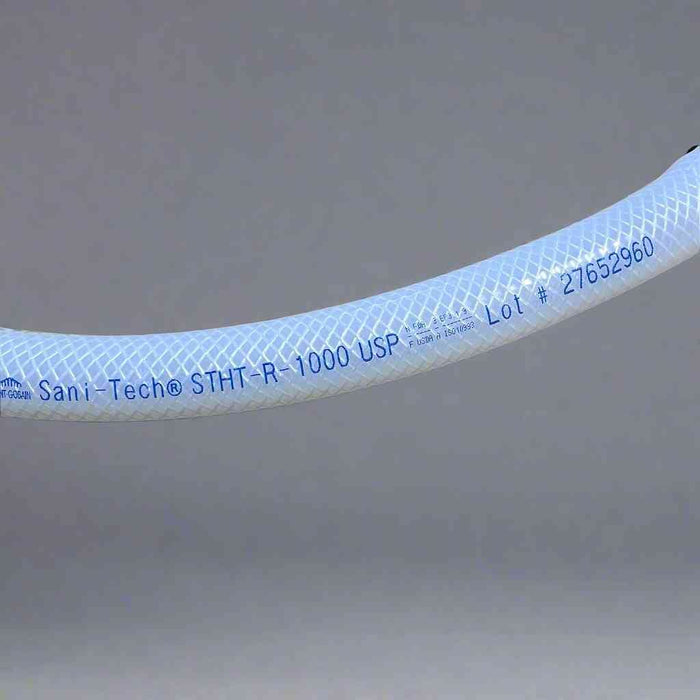 Saint-Gobain Sani-Tech Platinum-Cured Tubing Reinforced 1" ID x 5 feet Hose & Tubing Sani-Tech
