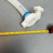 Saint-Gobain Sani-Tech Platinum Tubing Reinforced 1" ID x 5 ft w Clamps Lot of 2 Hose & Tubing Sani-Tech