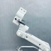Sallas Industries Adjustable Monitor Arm Standard 7.5 - 13 kgs Load White with Mounting Keyboard and Mouse Tray Other Sallas Industries