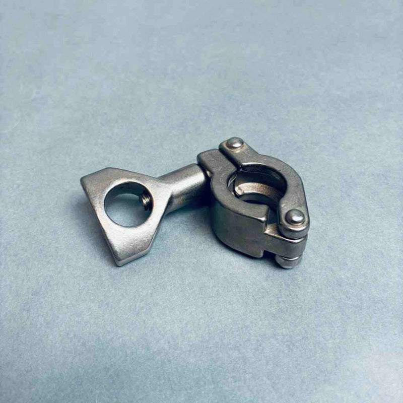 SANI-LOCK 14CW0925 Sanitary Fitting Clamp 3/4 in Lot of 7 Clamps Sanitary Fittings Sani-Lock