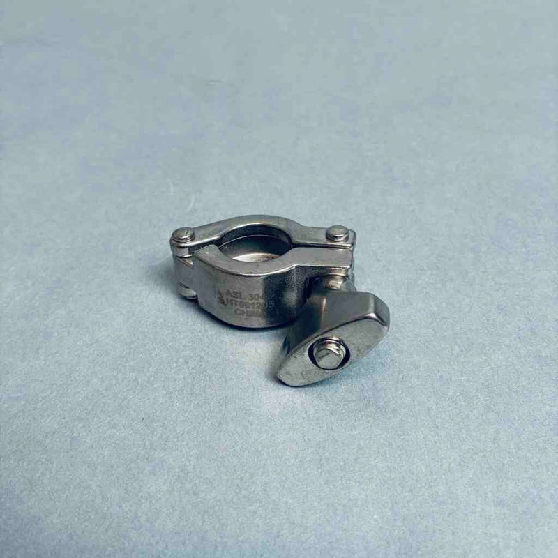 SANI-LOCK 14CW0925 Sanitary Fitting Clamp 3/4 in Lot of 7 Clamps Sanitary Fittings Sani-Lock
