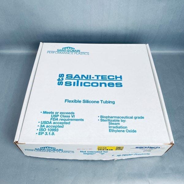 Sani-Tech Tubing Platinum-Cured Silicone Length 32 ft Lab Equipment::Pumps, Pump Access. & Tubing Sani-Tech