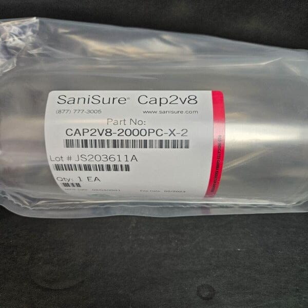 SaniSure Cap2V8 Media Bottle Assembly QTY 2 Other SaniSure