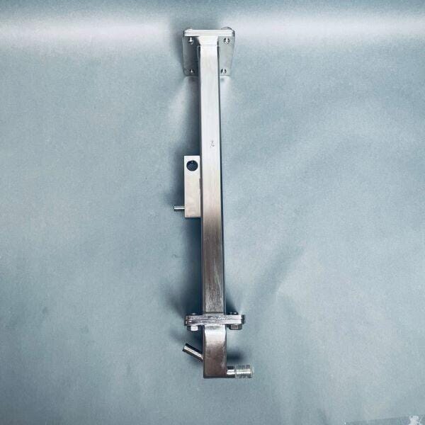 Sanitary Condensing Column Rectangular Aluminum Tube with Hose Barb Chromatography Columns & Reservoirs VWR