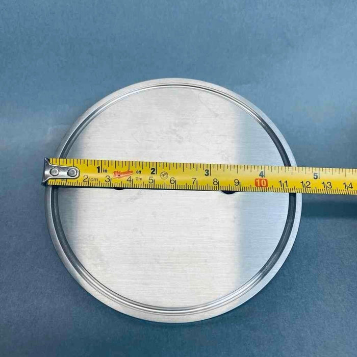 Sanitary Fitting End Cap 5 in. with Two 3/8 in. Hose Barbs Sanitary Fittings VWR