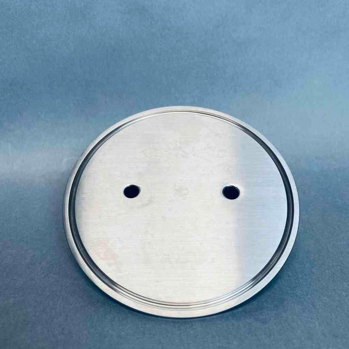 Sanitary Fitting End Cap 5 in. with Two 3/8 in. Hose Barbs Sanitary Fittings VWR