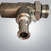 Sanitary Pipe Fittings Threaded Female Tees with 3/4 in. Tri-Clamp Sanitary Fittings VWR