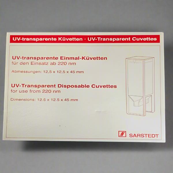 Sarstedt Disposable Cuvette 2 Boxes with 100 Cuvettes Each - Total of 200 Other Sarstedt