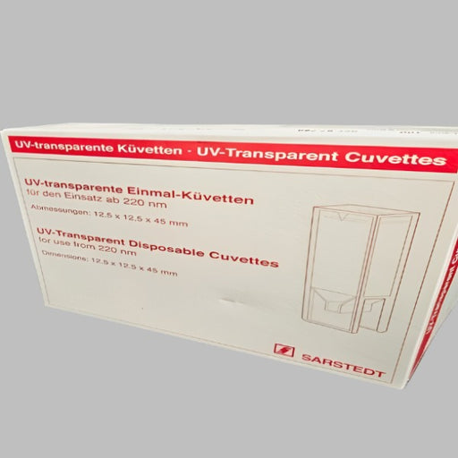 Sarstedt Disposable Cuvette 2 Boxes with 100 Cuvettes Each - Total of 200 Other Sarstedt