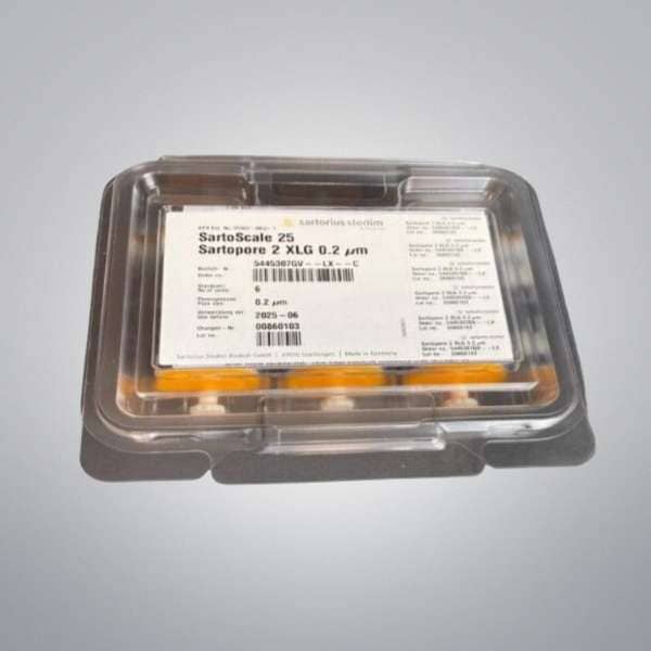 Sartorius 5445307GV--LX--C Sartopore 2 XLG 0.2 um SartoScale 25 Pack of 6 Filters Sartorius