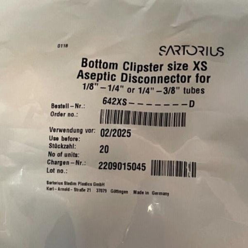 Sartorius Aseptic Disconnector for Tubes Clipster XS 10 Clips Lab Equipment: Other Lab Equipment Sartorious