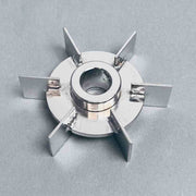 Sartorius Bioreactor Disk Impeller 6 Blade 15mm Inner Bore for 10L - 15L Vessel Lab Equipment::Bioreactors & Fermenters Sartorius