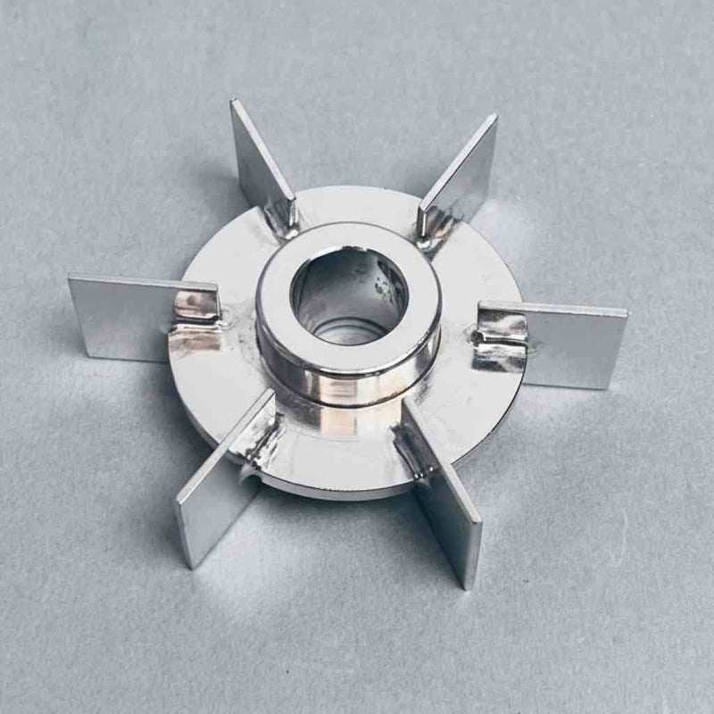 Sartorius Bioreactor Disk Impeller 6 Blade 15mm Inner Bore for 10L - 15L Vessel Lab Equipment::Bioreactors & Fermenters Sartorius