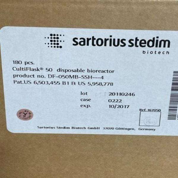 Sartorius CultiFlask Bioreactor 50 ml Lot of 120 Disposable Bioreactors Centrifuge Tubes Sartorious