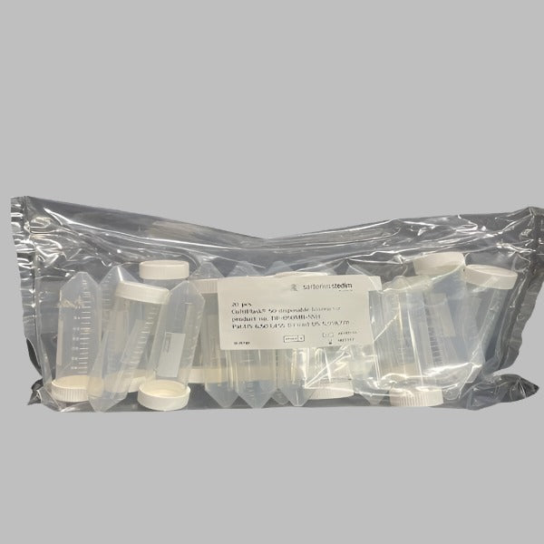 Sartorius CultiFlask Tube 50 ml 120 Culture Tubes Lab Consumables::Tubes, Vials, and Flasks Sartorious