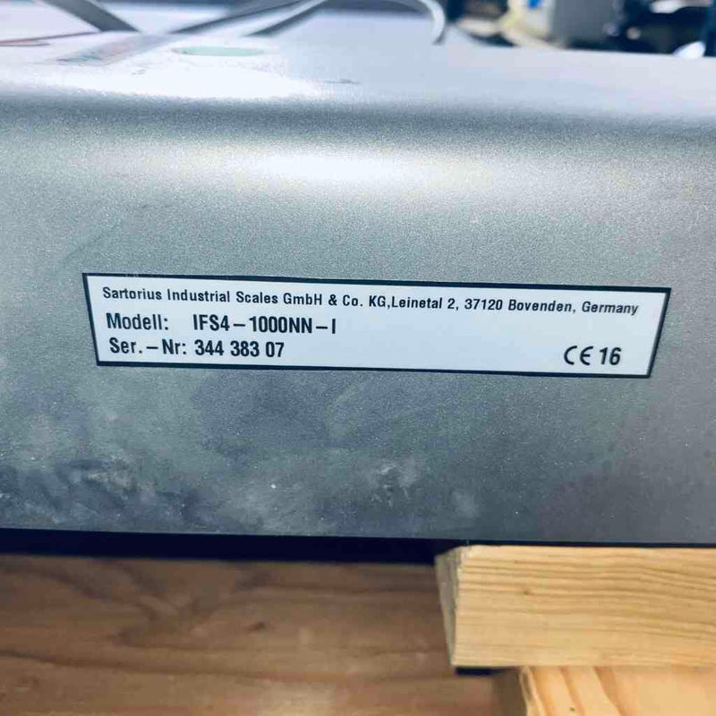 Sartorius Industrial Heavy Duty Floor Scale 2200 lbs Stainless Weighing Platform Scale and Balances Sartorius